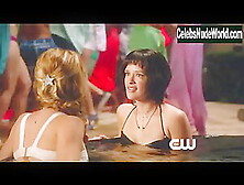 Natalie Hall,  Brina Palencia Lesbian,  Bikini Scene In Star-Crossed (2014)