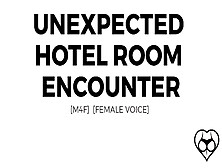 Erotica Audio Story: Unexpected Hotel Room Encounter (M4F)