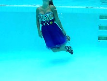 Trina Mason Hand Made Sea Shell Dress Underwater