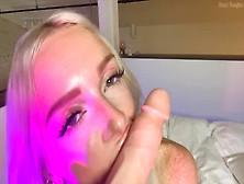 Point Of View Relaxing Blowjob From Your Fine Blonde Gf - Remi Reagan