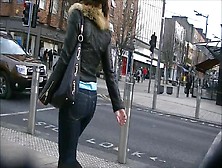 Candid Tight Jeans And Boots