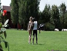 Smalltits Girl Assfucked By Bbc Outdoors
