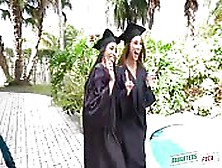 Graduation With Layla London And Nicole