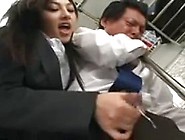 Asian Handjob On Bus