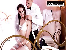 Wicked - Skinny Bride Avi Love Banged In Wedding Dress