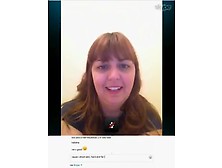 Huge Cumshot Reaction On Skype (Part1)