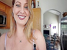 Curvy Big Booty And Big Tits Blonde Milf Webcam Tease