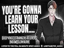 Strict Tutor Disciplines You For Missing Questions | Ysf | Audio Erotica