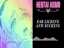 [Hentai Audio Only Asmr] Wet Ear Licking And Swallowing