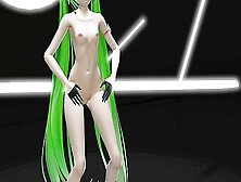 Hentai Miku Miku Dance Yyb Nebula Miku Cynical Night Plan Green Hair Smixix Color Edit