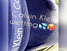 Calvin Klein Blue Wetting