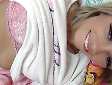 Blonde Beauty Wishes To Suck Big Cock At Audition