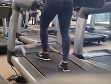 Tight Leggings At The Gym