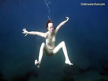Redheaded Girl Is So Sexy Naked In The Water