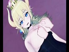 Sexy Bowsette Fucking With Big Dick Dude Compilation