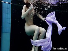 Beauty Aneta Is A Wonderful Big Tits Babe Underwater
