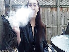 Inhale 52 Smoking Bondage & Risky Outdoor Nudity By Gypsy Dolores