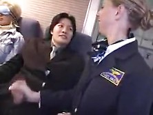 American Stewardess Handjob Part 2