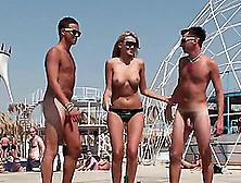 Naked Guys At Beach The Muscle Outdoor Beach