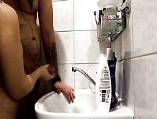 My Sister Helped Me Masturbate My Brother In The Baths! Sunlotus