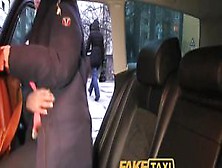 Faketaxi Blonde With Huge Boobs Pays Her Debt