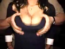 Groping & Bouncing His Gfs Big Squish Tits 2