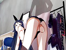 Bunny Girl Senpai - Mai Sakurajima Titty Fuck (3D Hentai)