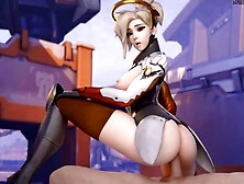 Mercy 9 - Overwatch Sfm And Porn Compilation In Blender