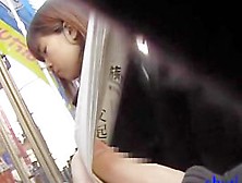 Japanese Sharking Pro Cums On A Sweet Chick In Public