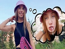 Skilled Blowjob From Spirite Moon In Public Park Make Him Cum In 2 Min - Bunny Rabbits