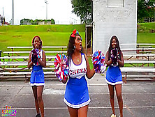 Star Quarterback Fucks 3 Hot Cheerleaders Before Draft Day 5 Min