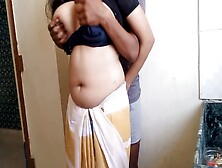 Busty Indian Bhabhi Gets Pounded By Her Devar In A Steamy Kitchen Encounter
