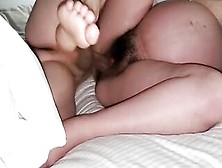 9 Months Pregnant Unshaved Cunt Takes A Cummed