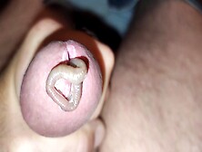 Worm Deep Inside Cock With Masturbation