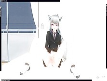 3D Animated Adorable Little Sister Masturbation And Ejaculates