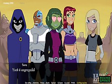 Teenie Titans Ep 18 Conhecendo Terra A Novinha Loira