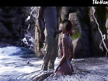 Goddess Waterfall Sex - Wild Life 4K