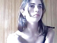 Webcam Dark-Haired Teen