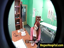 Cocksucking Redhead Fucked During Doctors Visit