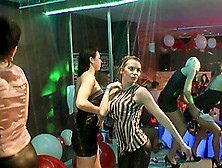 Bitches Dancing And Teasing At A Hardcore Sex Party