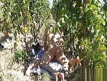 True Gangster Brutally Fucking A Young Woman Lost In The Vineyards