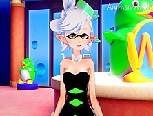 Splatoon Marie Asian Cartoon 3D Uncensored