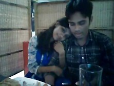 Love Struck Indian Couple Make Out