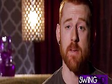 Ginger Swinging Couple Gets Interviewed In Reality Show On National Television