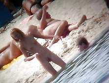 Nude Beach Spy Camera Records A Lovely Beauty Swimming