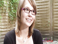 Lovely Hussy In Glasses Interesting Porn Scene