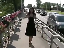 Busty Czech Amateur Fucks Outdoor In Public