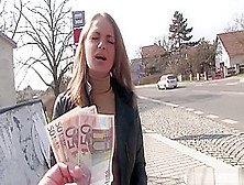 Ivana Sugar Takes A Wad Of Money For Open Air Fuck