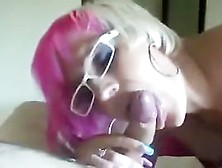Pink Hair Punk Cum Hungry Young Wife