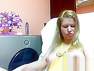 Old Blonde With Puffy Nipples Loves To Masturbate Her Pussy Part 03